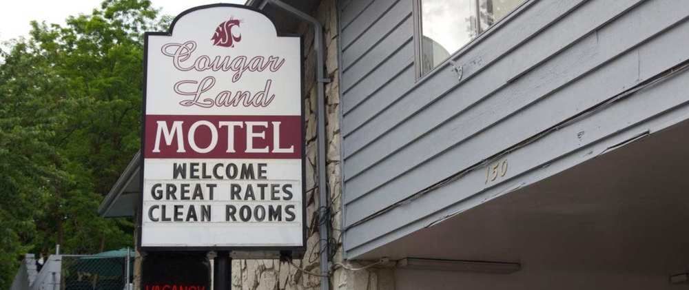 Cougar Land Motel Pullman Luaran gambar